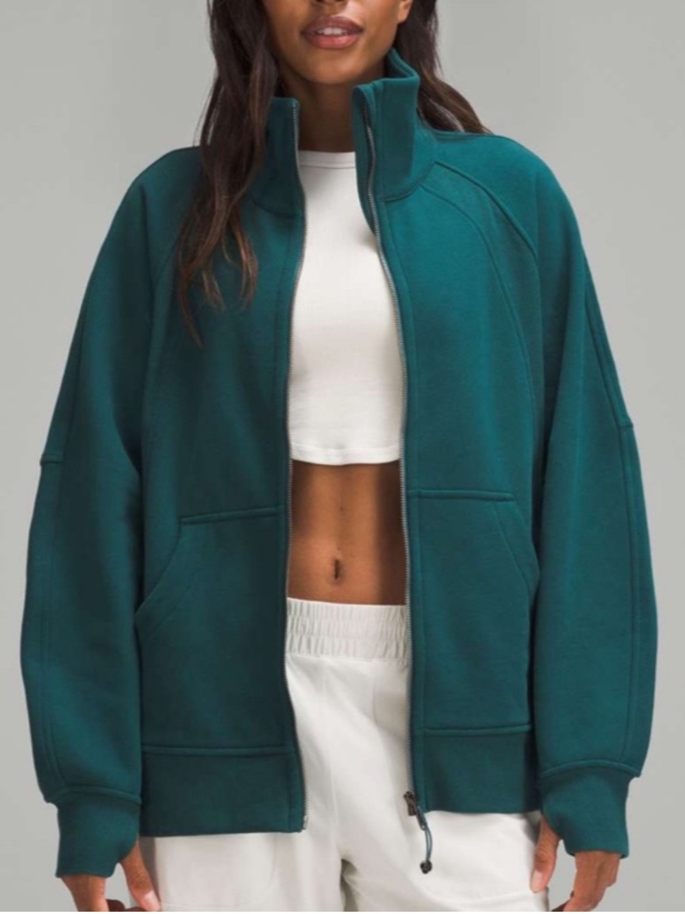 Lululemon | Scuba | Oversized | Funnel Neck | Full Zip